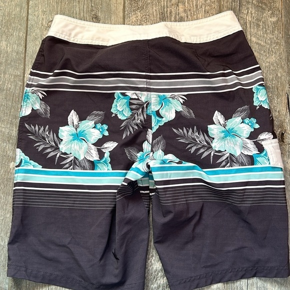 Trinity black Swim Trunks‎ Board Shorts Mens Size 30 - Picture 5 of 5